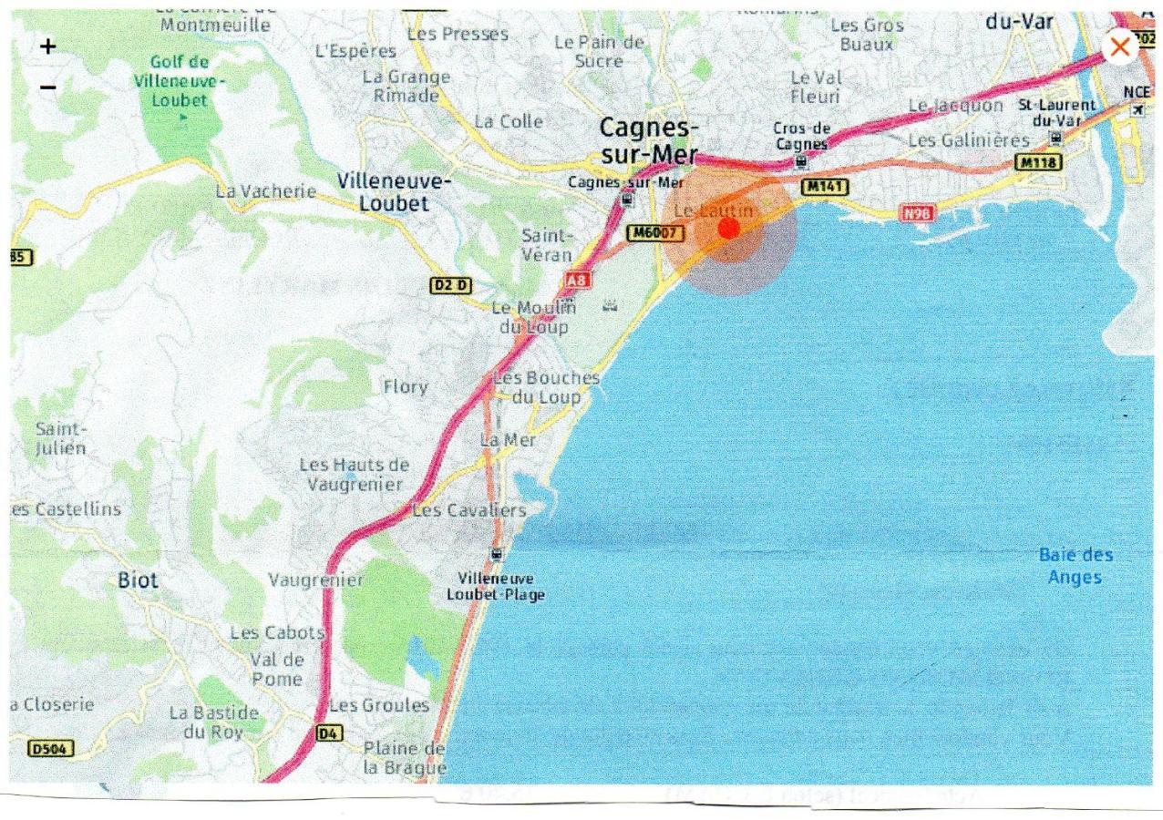 Chambre Chez Particulier Cagnes-sur-Mer Luaran gambar